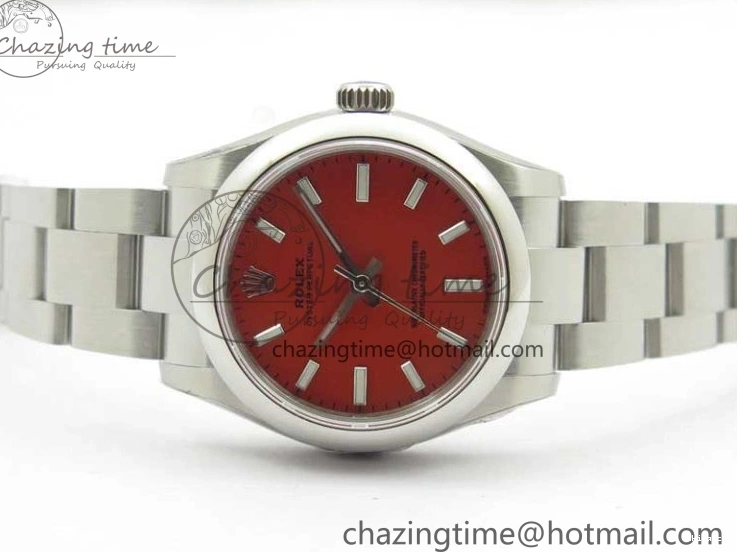6T15 Red 277200 Best Perpetual Bracelet Oyster Edition SS EWF 31mm on Dial 0320